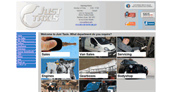 Desktop Screenshot of justtaxis.com